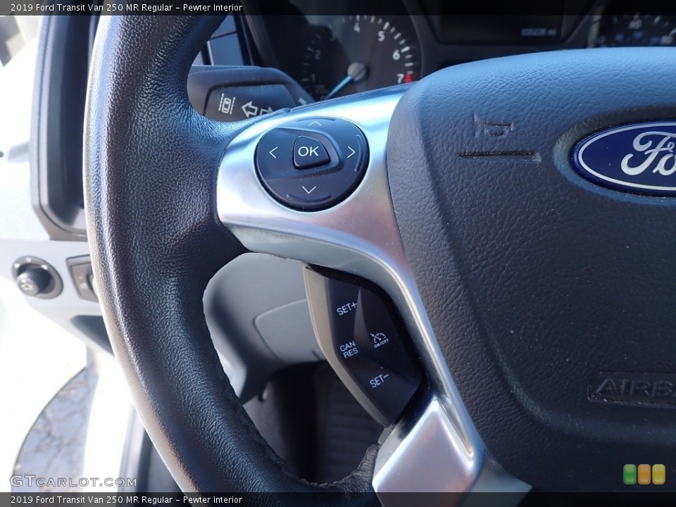 Pewter Interior Steering Wheel for the 2019 Ford Transit Van 250 MR Regular #145694165