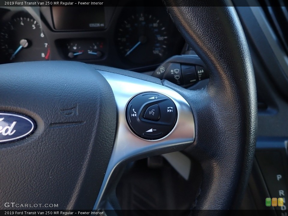 Pewter Interior Steering Wheel for the 2019 Ford Transit Van 250 MR Regular #145694180