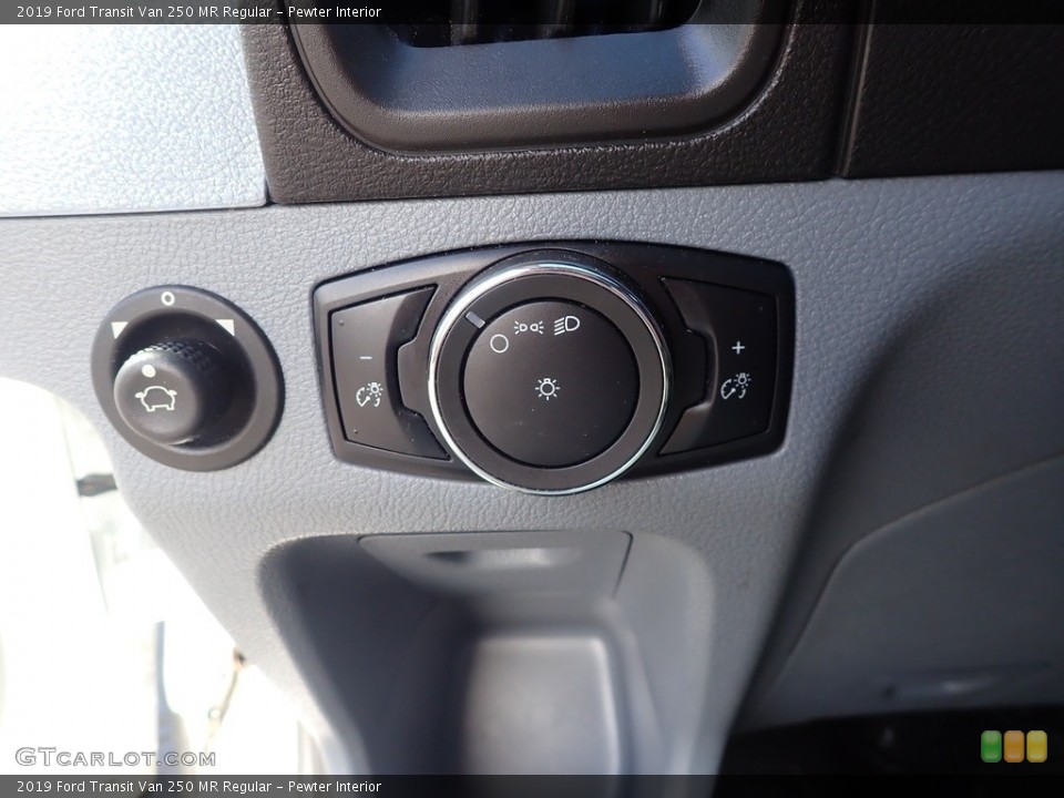 Pewter Interior Controls for the 2019 Ford Transit Van 250 MR Regular #145694189