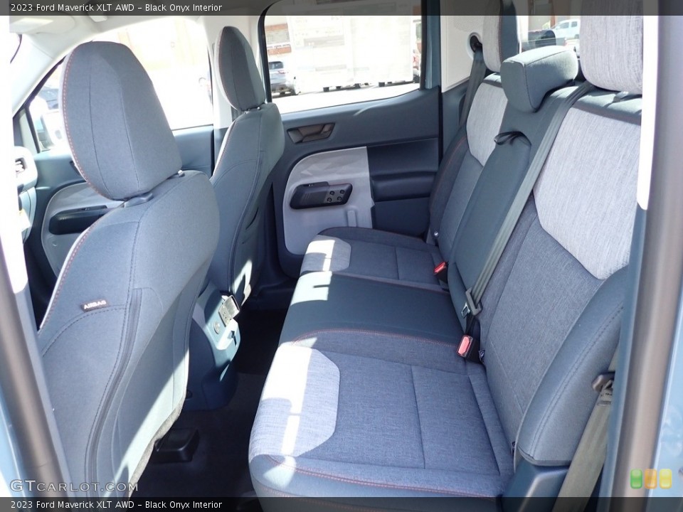 Black Onyx Interior Rear Seat for the 2023 Ford Maverick XLT AWD #145695629