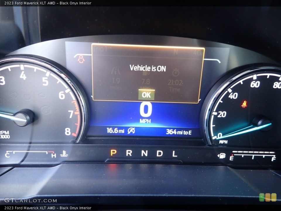 Black Onyx Interior Gauges for the 2023 Ford Maverick XLT AWD #145695728