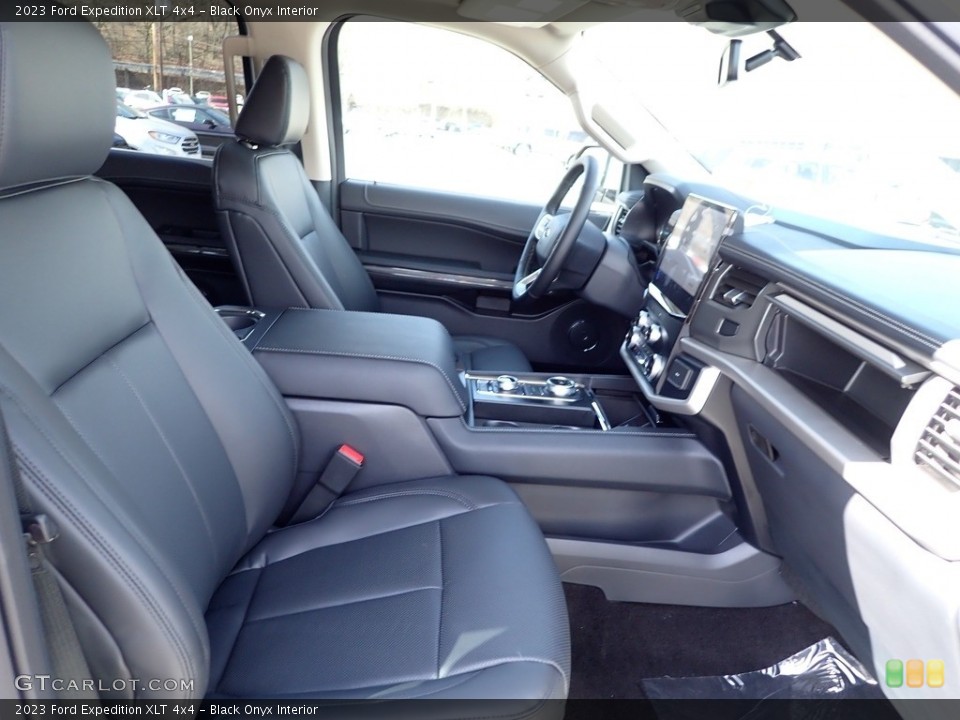 Black Onyx Interior Front Seat for the 2023 Ford Expedition XLT 4x4 #145695968