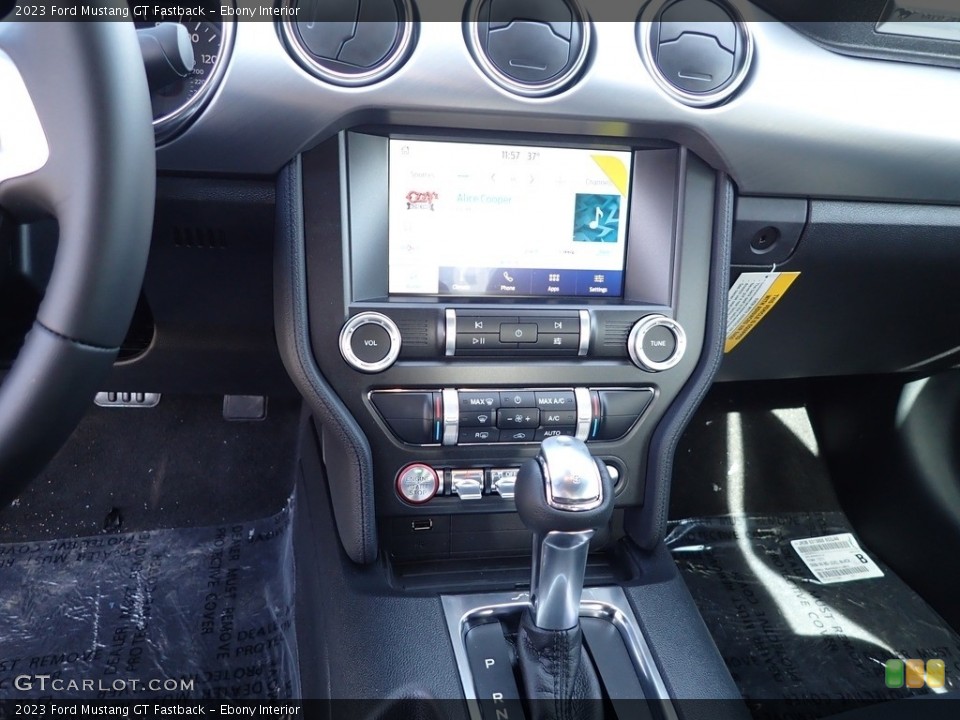 Ebony Interior Controls for the 2023 Ford Mustang GT Fastback #145696253