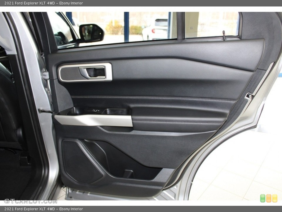 Ebony Interior Door Panel for the 2021 Ford Explorer XLT 4WD #145696790