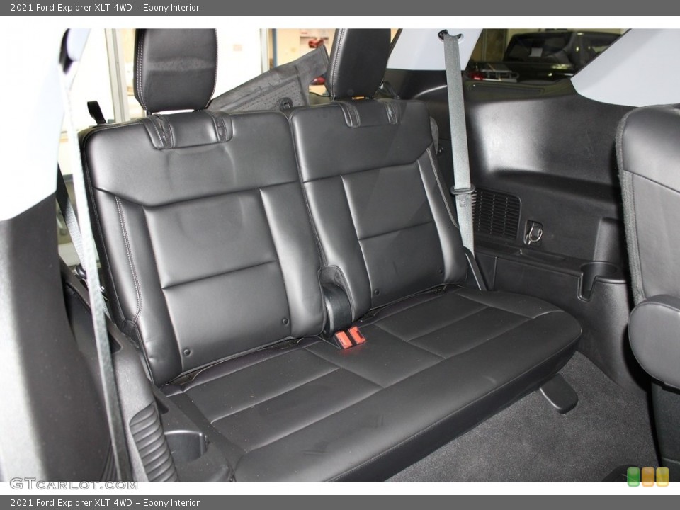 Ebony Interior Rear Seat for the 2021 Ford Explorer XLT 4WD #145696799
