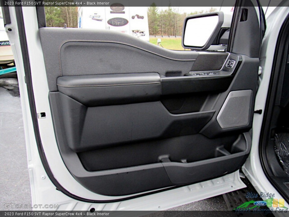 Black Interior Door Panel for the 2023 Ford F150 SVT Raptor SuperCrew 4x4 #145697327