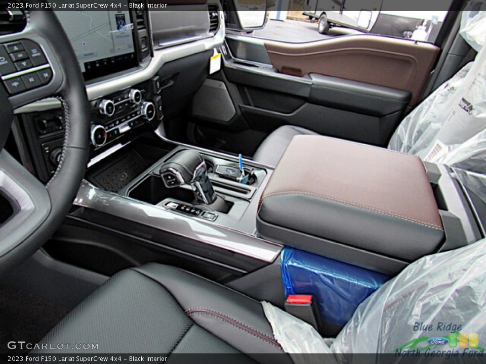 Black Interior Transmission for the 2023 Ford F150 Lariat SuperCrew 4x4 #145697510