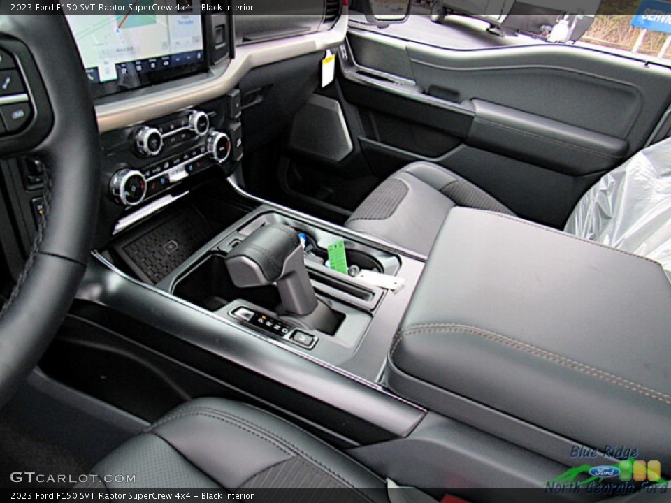 Black Interior Transmission for the 2023 Ford F150 SVT Raptor SuperCrew 4x4 #145697534