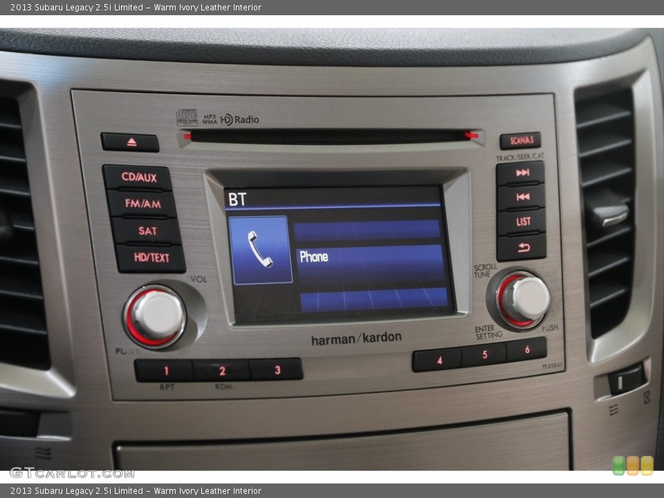 Warm Ivory Leather Interior Controls for the 2013 Subaru Legacy 2.5i Limited #145700111