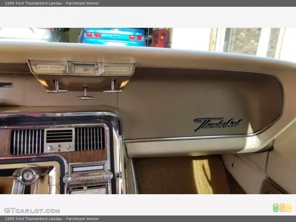 Parchment Interior Dashboard for the 1966 Ford Thunderbird Landau #145700486