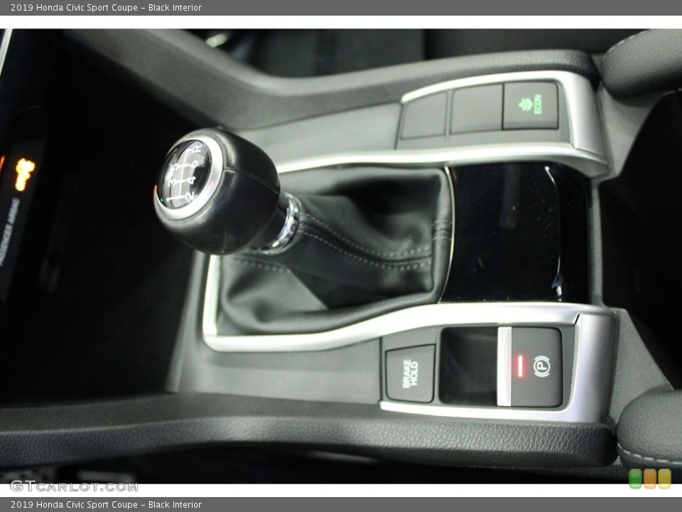 Black Interior Transmission for the 2019 Honda Civic Sport Coupe #145700864