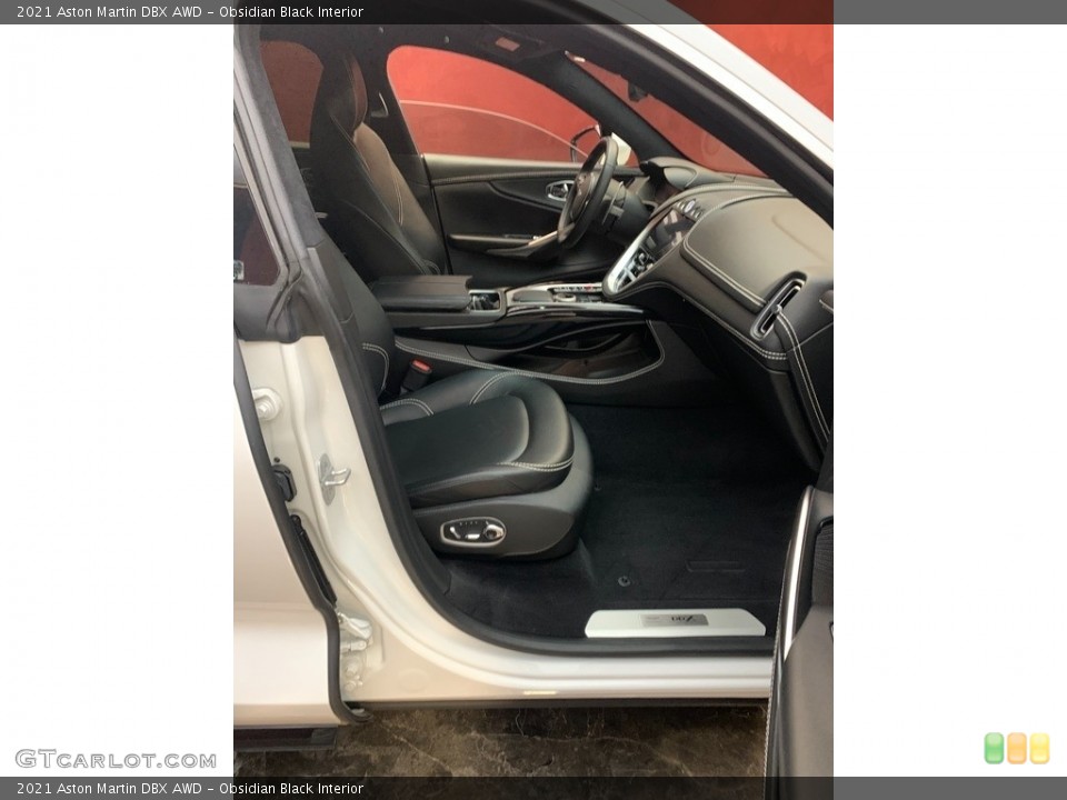 Obsidian Black 2021 Aston Martin DBX Interiors