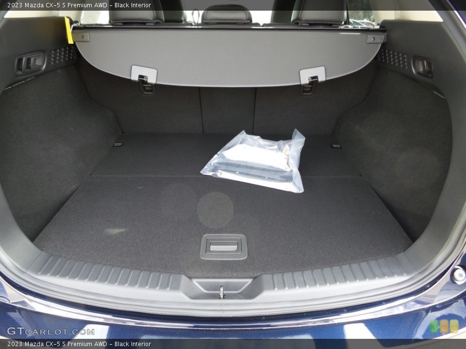 Black Interior Trunk for the 2023 Mazda CX-5 S Premium AWD #145701936