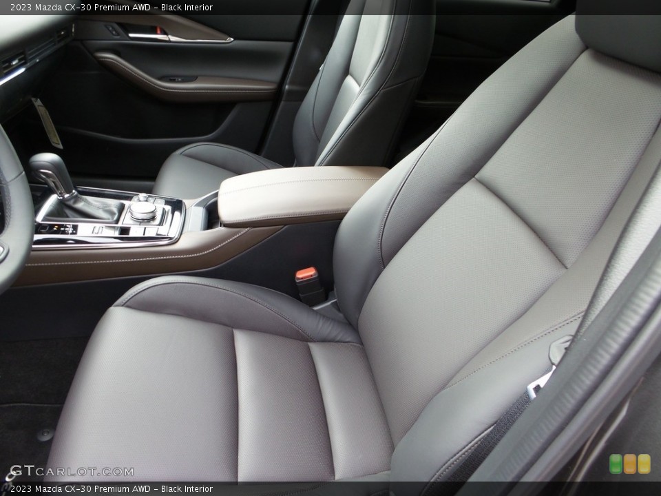 Black Interior Front Seat for the 2023 Mazda CX-30 Premium AWD #145702638