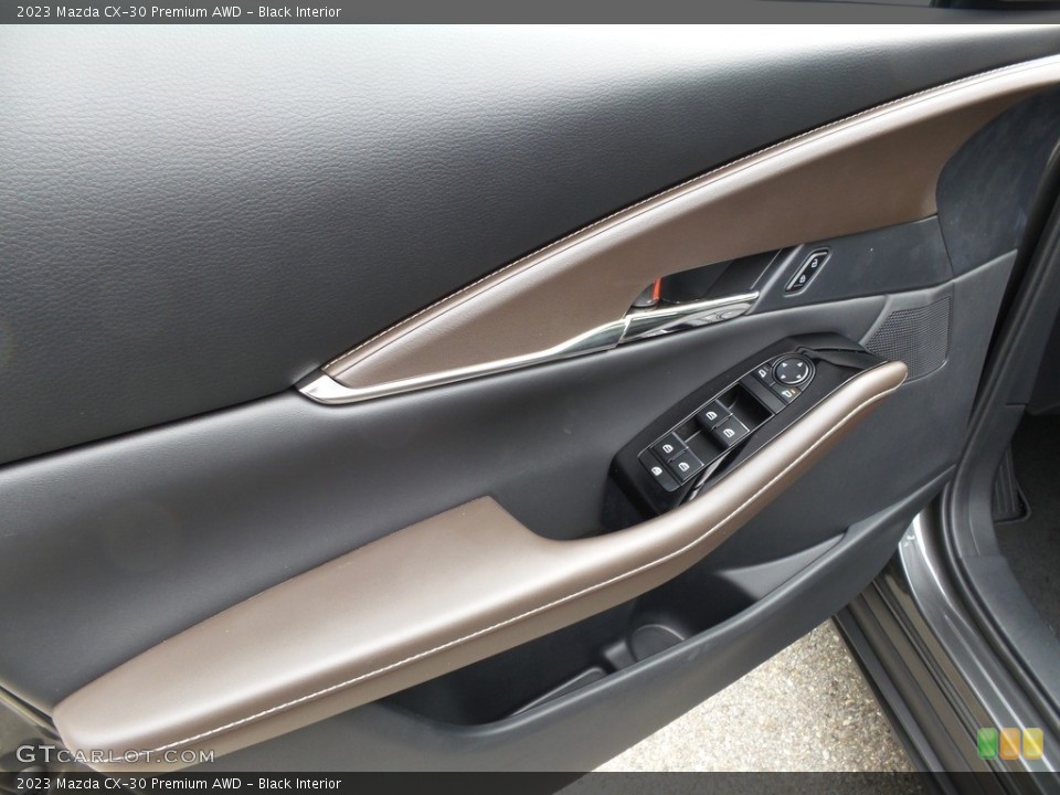 Black Interior Door Panel for the 2023 Mazda CX-30 Premium AWD #145702695