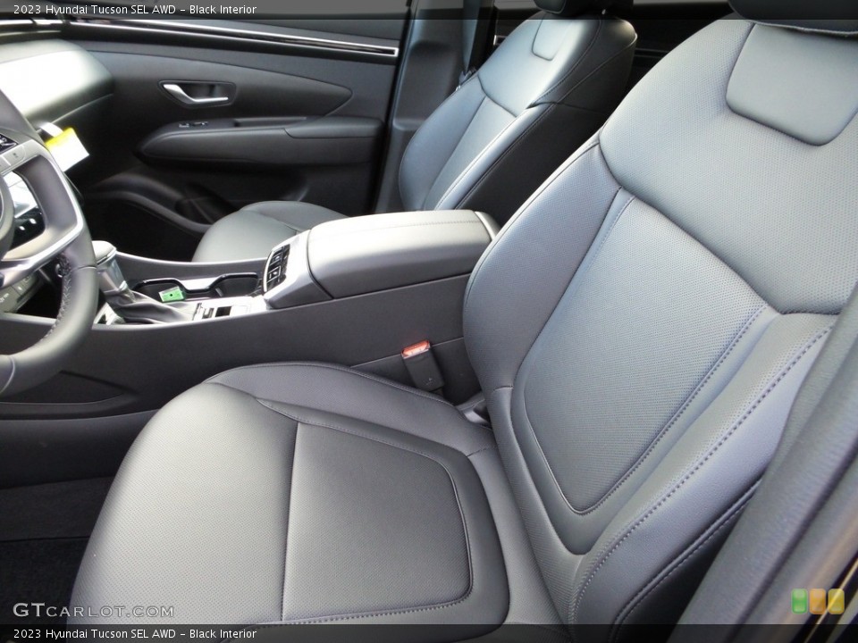 Black Interior Front Seat for the 2023 Hyundai Tucson SEL AWD #145702758