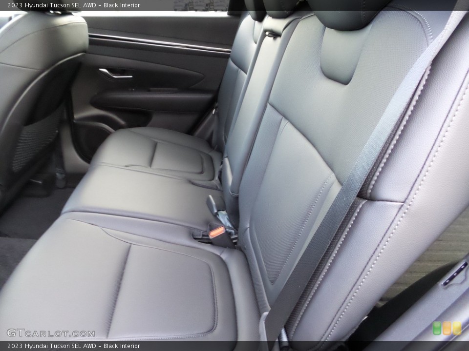 Black Interior Rear Seat for the 2023 Hyundai Tucson SEL AWD #145702782
