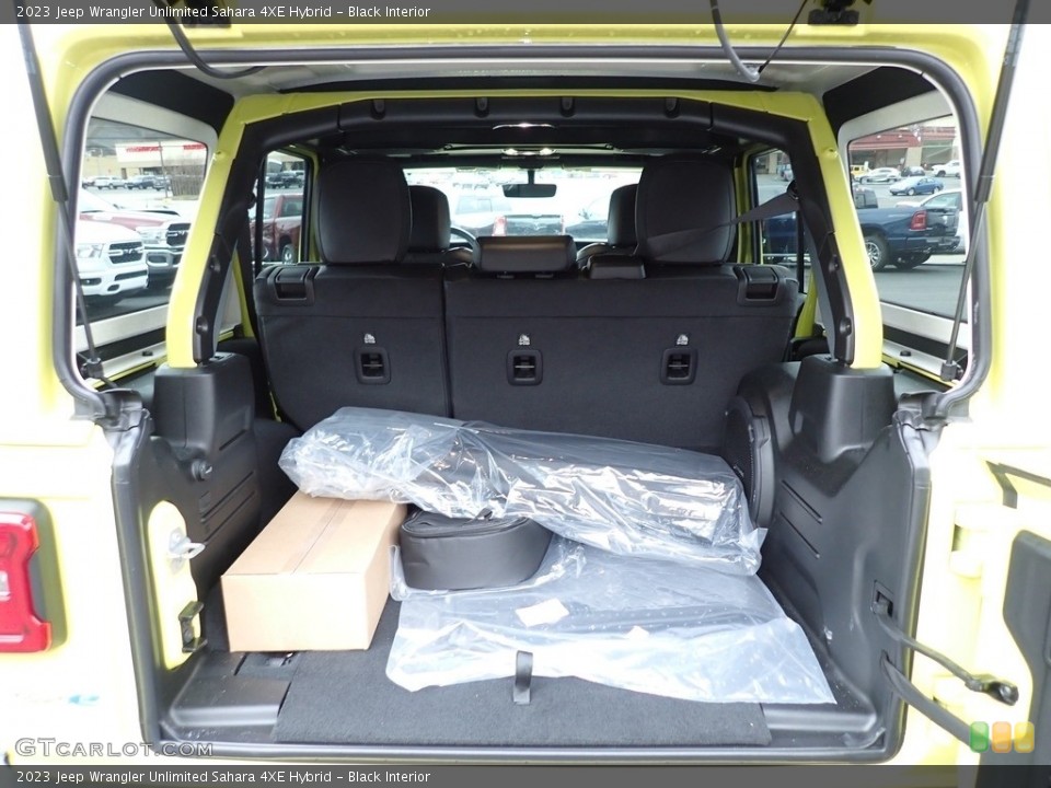 Black Interior Trunk for the 2023 Jeep Wrangler Unlimited Sahara 4XE Hybrid #145703361