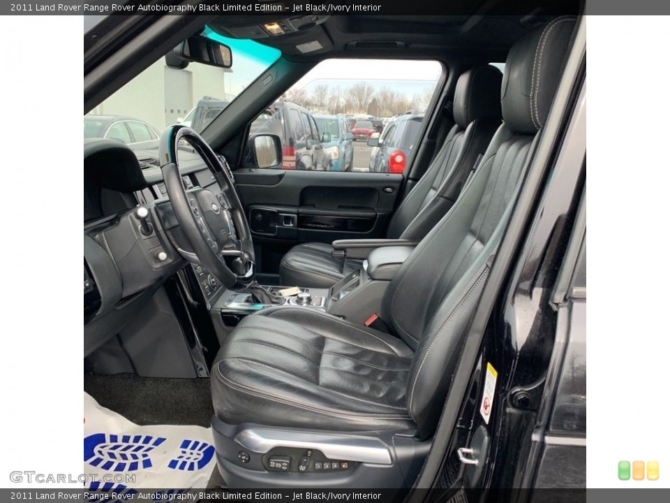 Jet Black/Ivory Interior Front Seat for the 2011 Land Rover Range Rover Autobiography Black Limited Edition #145703463