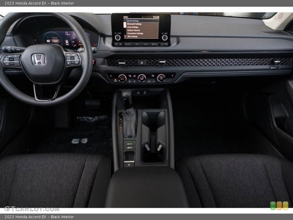 Black Interior Dashboard for the 2023 Honda Accord EX #145705722