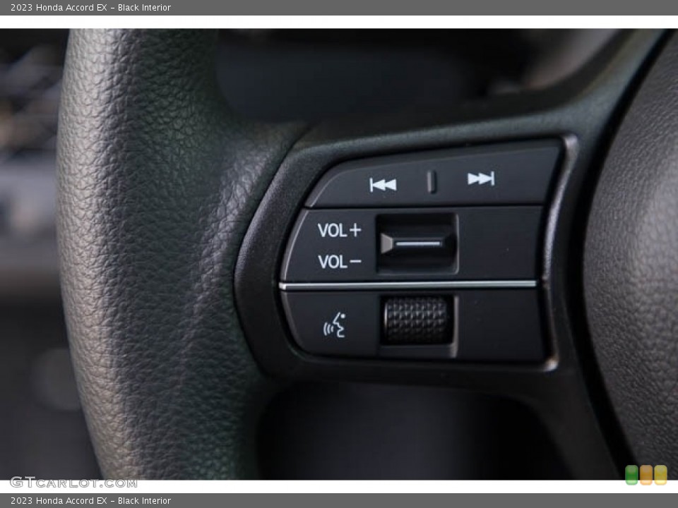 Black Interior Steering Wheel for the 2023 Honda Accord EX #145705746