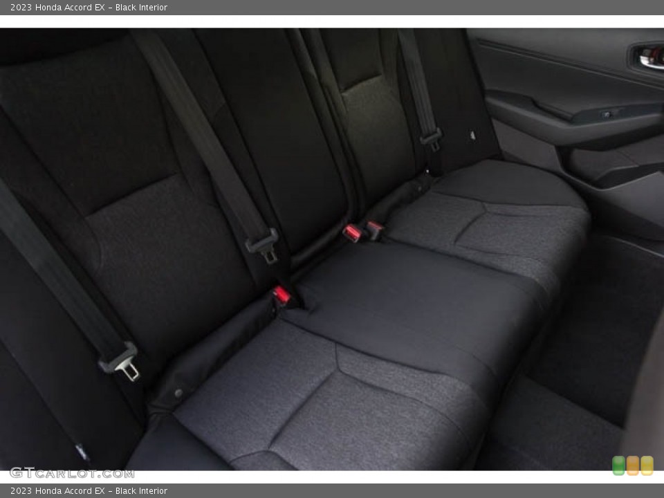 Black Interior Rear Seat for the 2023 Honda Accord EX #145705827