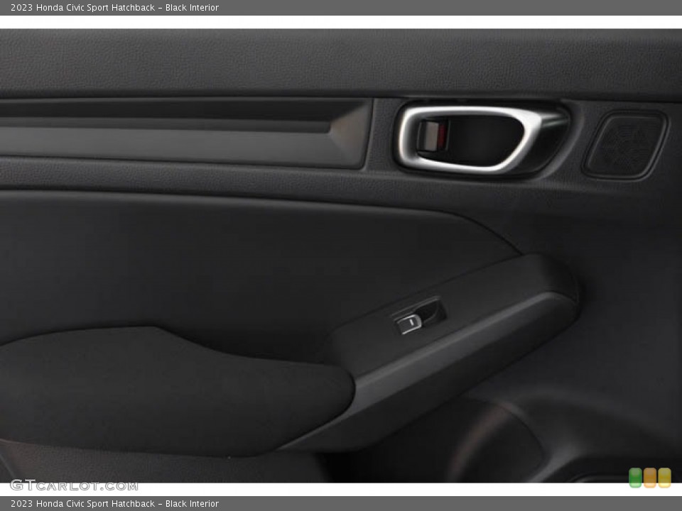 Black Interior Door Panel for the 2023 Honda Civic Sport Hatchback #145705926