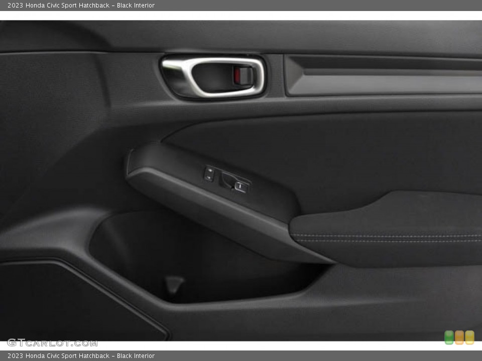 Black Interior Door Panel for the 2023 Honda Civic Sport Hatchback #145705941