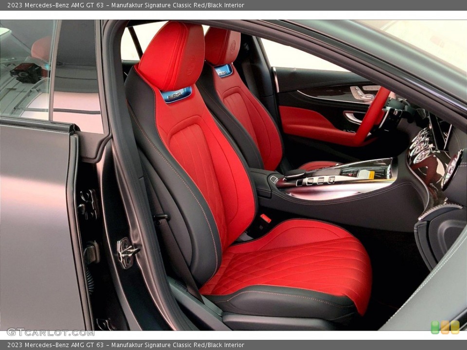 Manufaktur Signature Classic Red/Black Interior Photo for the 2023 Mercedes-Benz AMG GT 63 #145707232