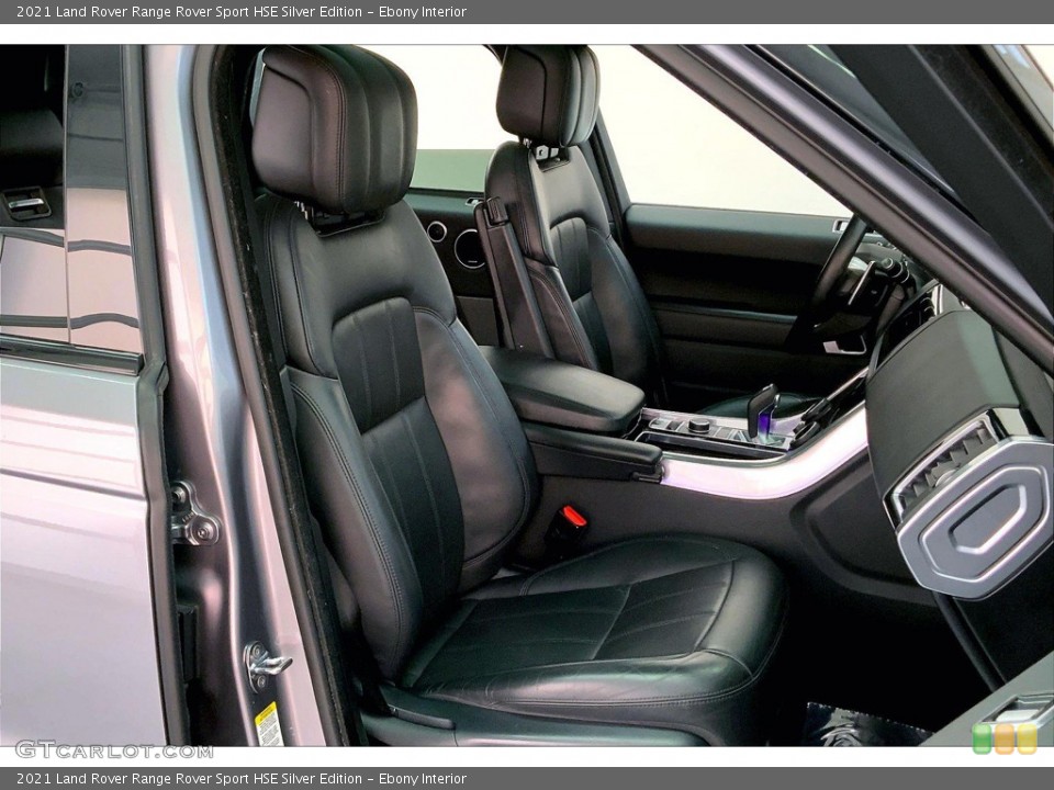 Ebony Interior Front Seat for the 2021 Land Rover Range Rover Sport HSE Silver Edition #145707361