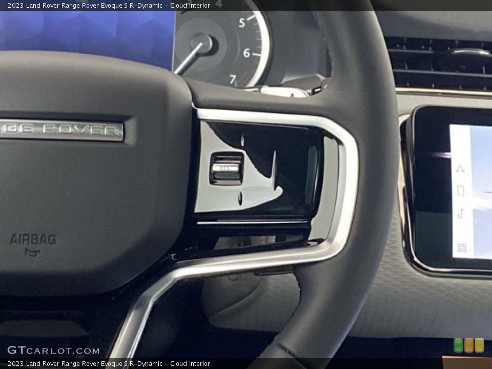 Cloud Interior Steering Wheel for the 2023 Land Rover Range Rover Evoque S R-Dynamic #145707778