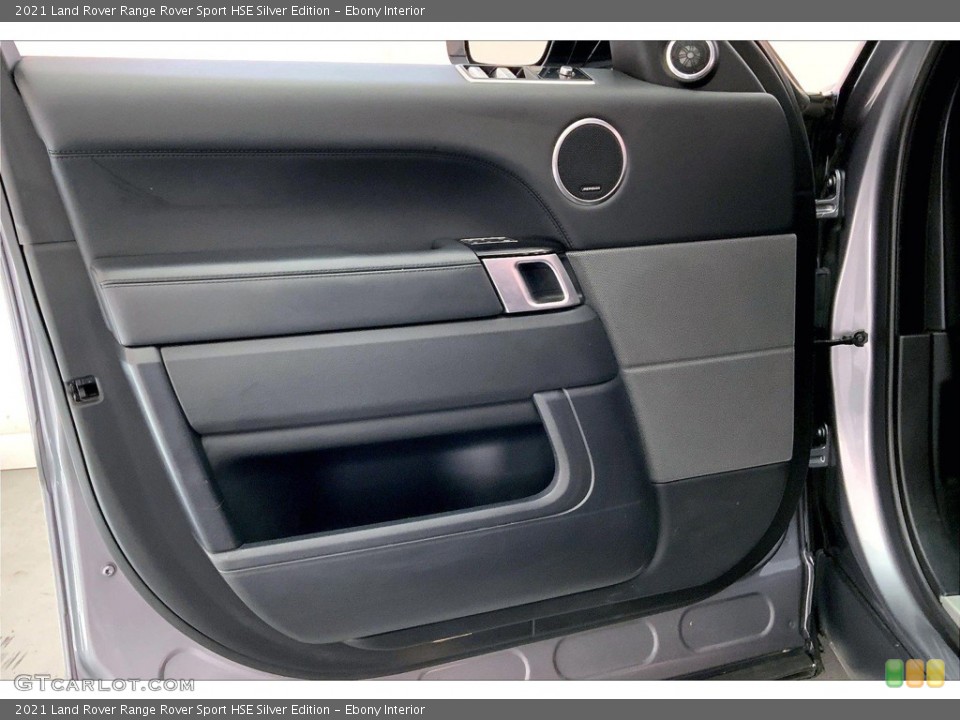 Ebony Interior Door Panel for the 2021 Land Rover Range Rover Sport HSE Silver Edition #145707847