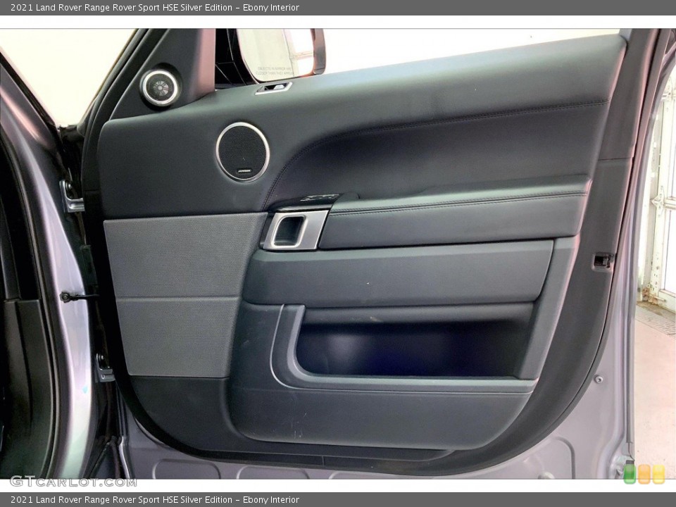 Ebony Interior Door Panel for the 2021 Land Rover Range Rover Sport HSE Silver Edition #145707868