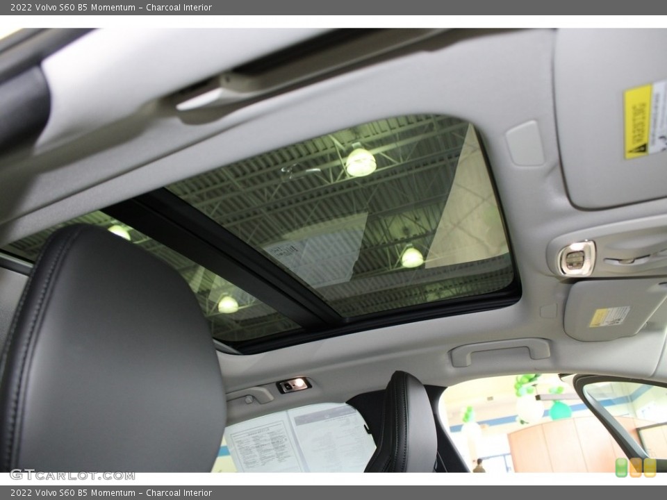 Charcoal Interior Sunroof for the 2022 Volvo S60 B5 Momentum #145708655