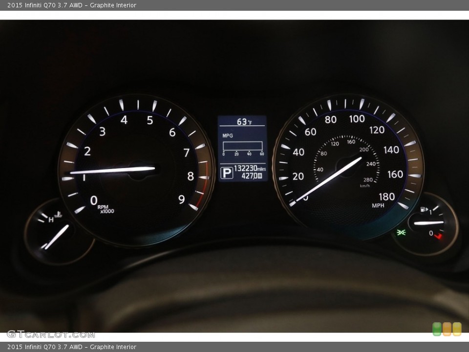 Graphite Interior Gauges for the 2015 Infiniti Q70 3.7 AWD #145708844