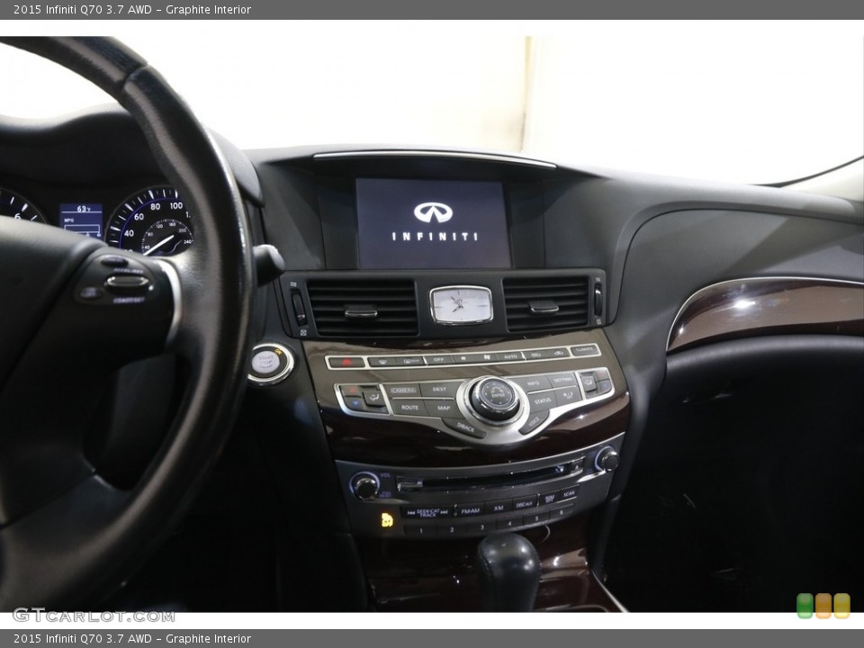 Graphite Interior Controls for the 2015 Infiniti Q70 3.7 AWD #145708862
