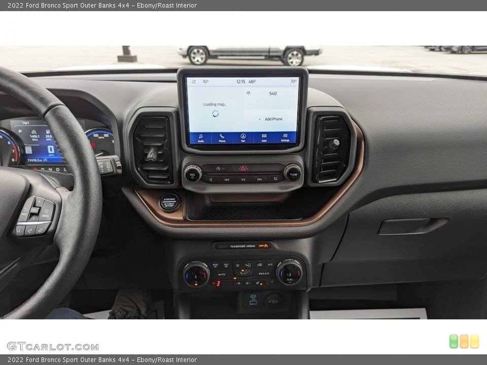 Ebony/Roast Interior Dashboard for the 2022 Ford Bronco Sport Outer Banks 4x4 #145709201