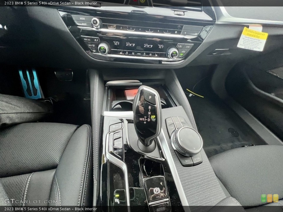 Black Interior Transmission for the 2023 BMW 5 Series 540i xDrive Sedan #145709207
