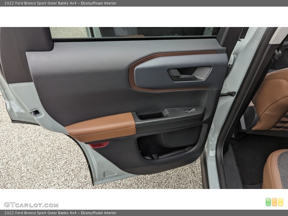 Ebony/Roast Interior Door Panel for the 2022 Ford Bronco Sport Outer Banks 4x4 #145709231