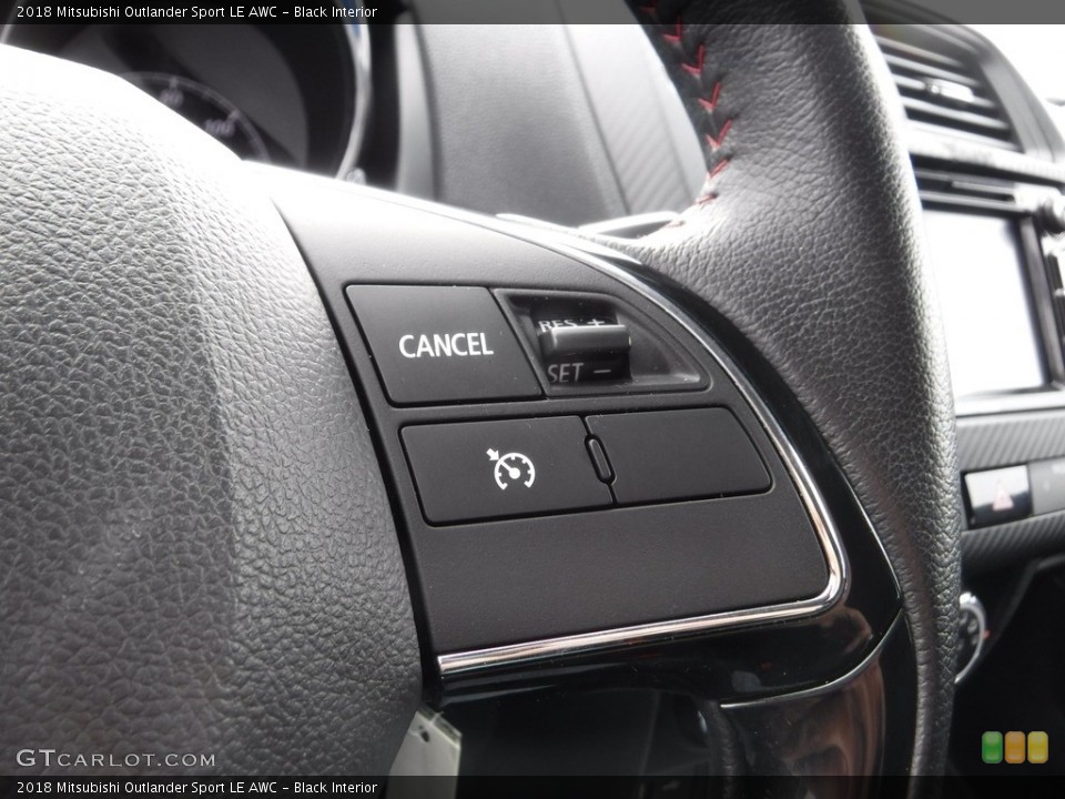 Black Interior Steering Wheel for the 2018 Mitsubishi Outlander Sport LE AWC #145712242