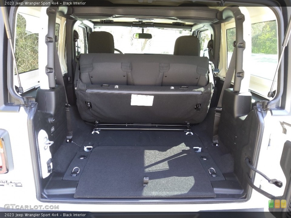 Black Interior Trunk for the 2023 Jeep Wrangler Sport 4x4 #145714690