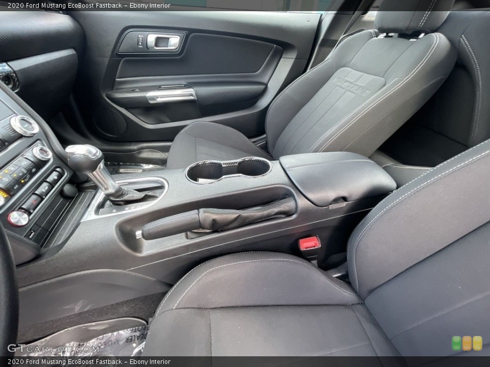 Ebony 2020 Ford Mustang Interiors