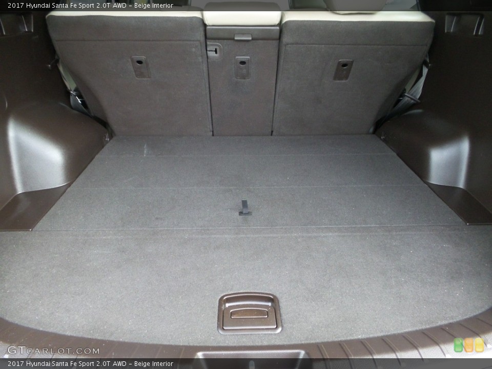 Beige Interior Trunk for the 2017 Hyundai Santa Fe Sport 2.0T AWD #145717663