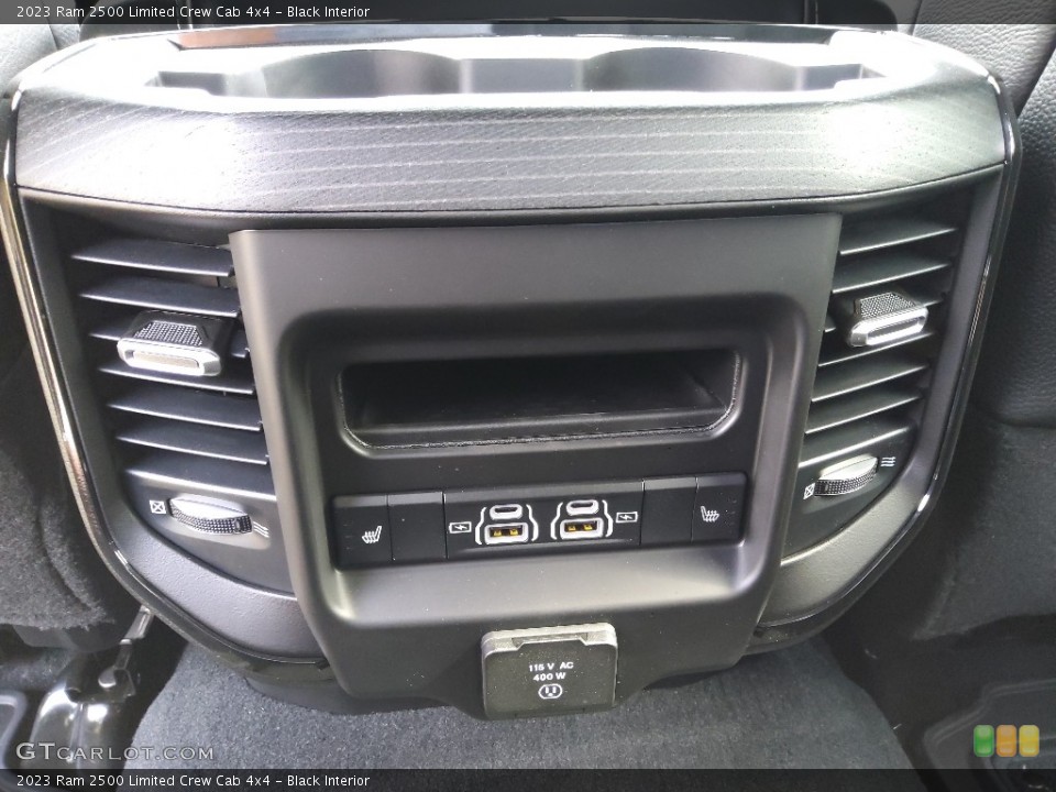 Black Interior Controls for the 2023 Ram 2500 Limited Crew Cab 4x4 #145717768