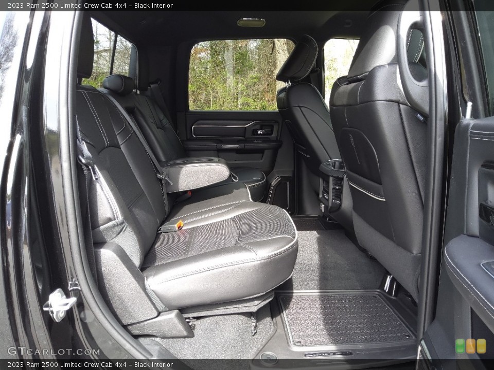 Black Interior Rear Seat for the 2023 Ram 2500 Limited Crew Cab 4x4 #145717786