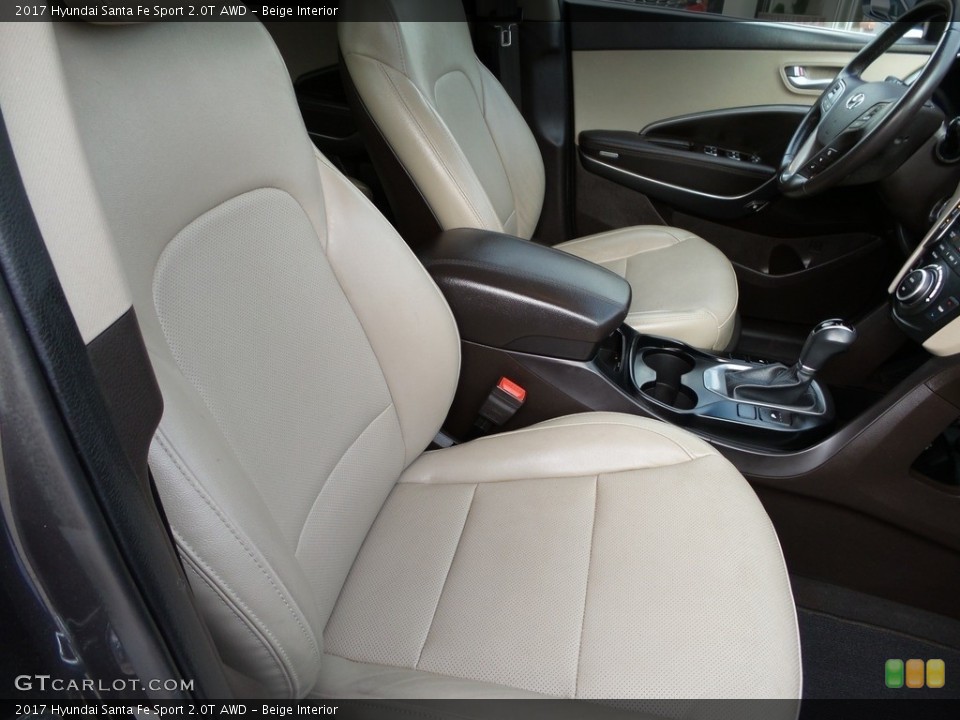 Beige Interior Front Seat for the 2017 Hyundai Santa Fe Sport 2.0T AWD #145717795