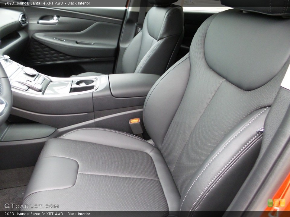 Black Interior Front Seat for the 2023 Hyundai Santa Fe XRT AWD #145718383