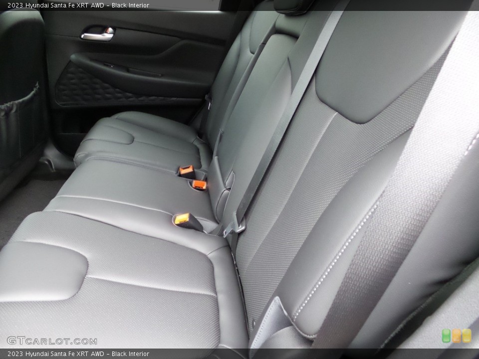 Black Interior Rear Seat for the 2023 Hyundai Santa Fe XRT AWD #145718392
