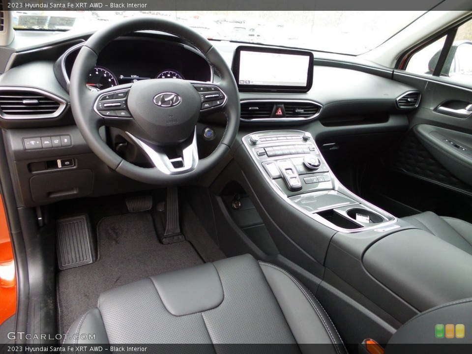 Black Interior Photo for the 2023 Hyundai Santa Fe XRT AWD #145718412