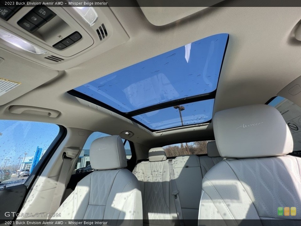 Whisper Beige Interior Sunroof for the 2023 Buick Envision Avenir AWD #145718863